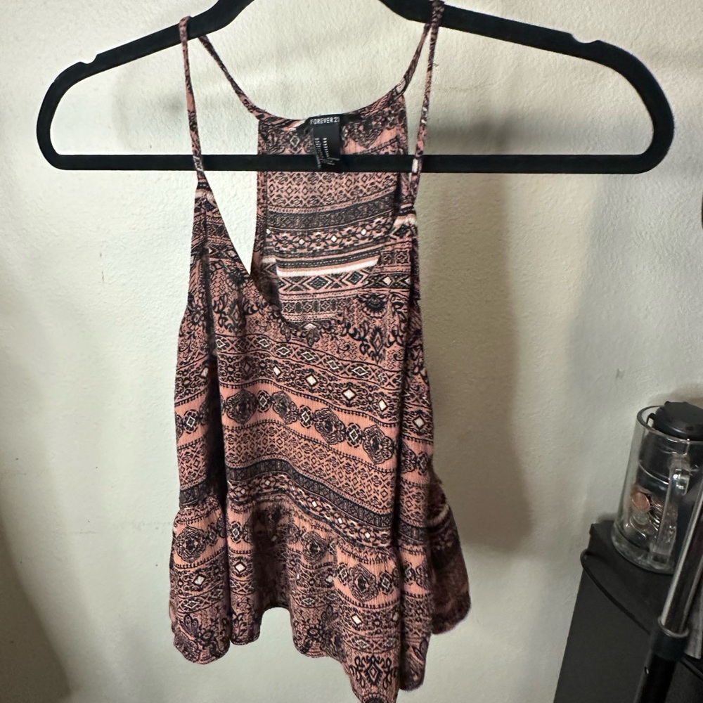 Tribal printed tank top